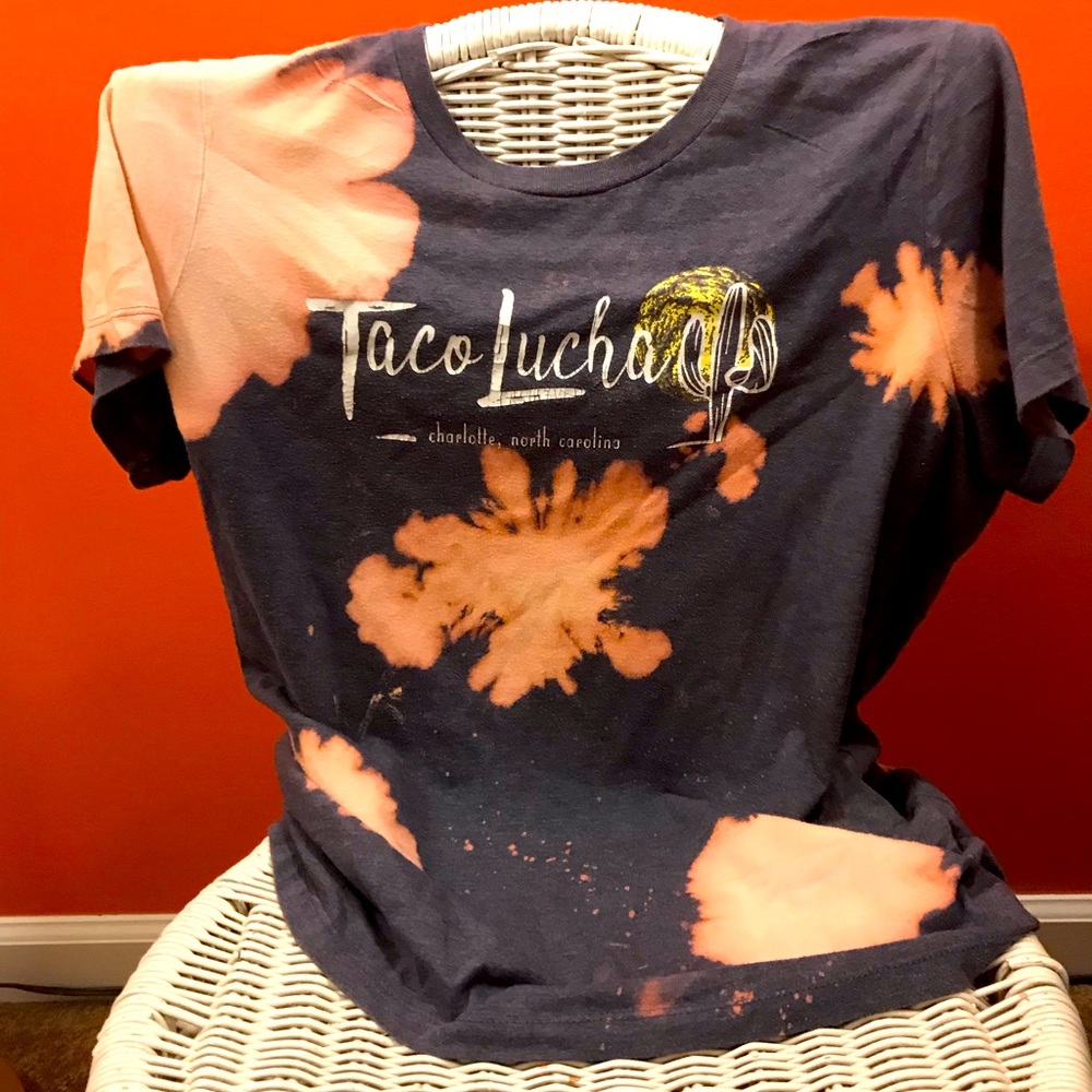 NEW TO YOU…Faded Blue, TieDye, Women’s, Tee Shirt